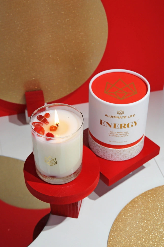ENERGY | CRYSTAL CANDLE