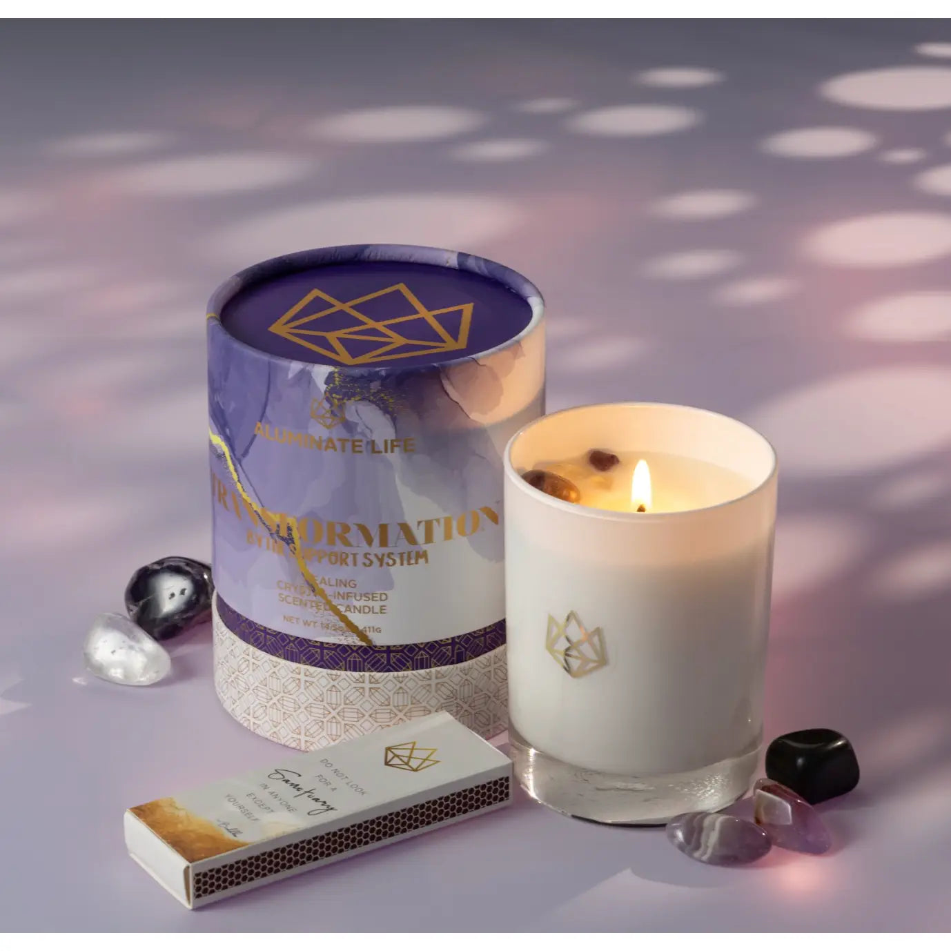 TRANSFORMATION | CRYSTAL CANDLE