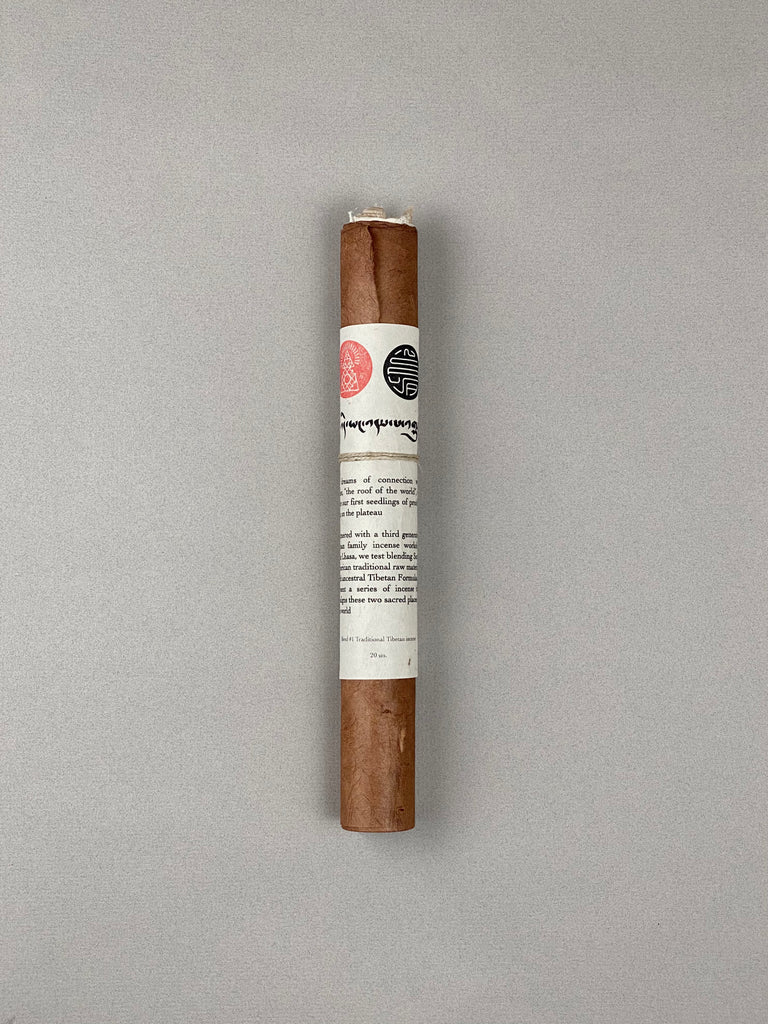 LHASA INCENSE SCROLL