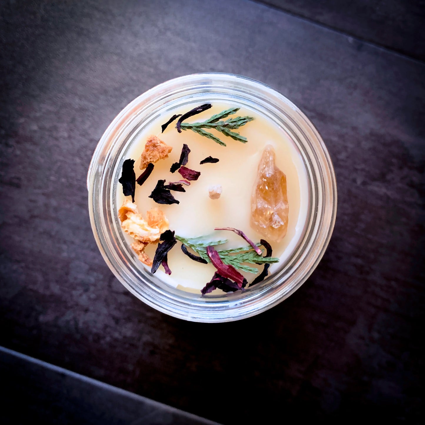 FOREST GARDEN CANDLE | HERB + CRYSTAL INFUSED RITUAL CANDLE