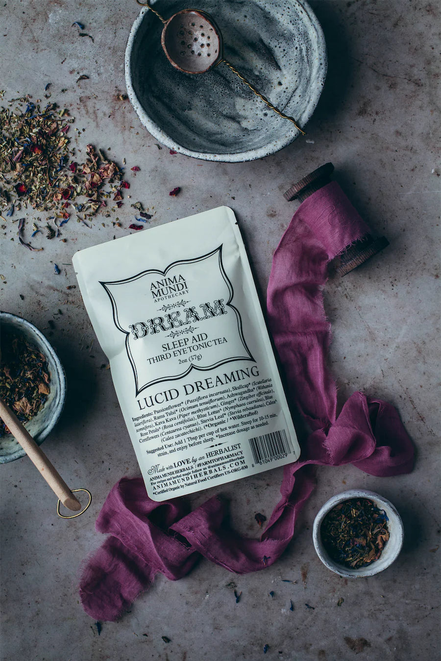 DREAM TEA | Sleep Aid + Third Eye Tonic