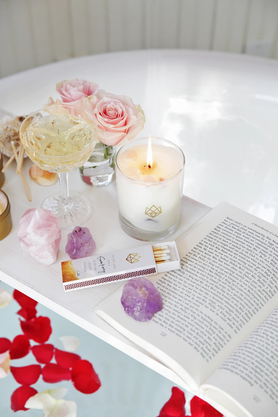 SLEEP | CRYSTAL CANDLE