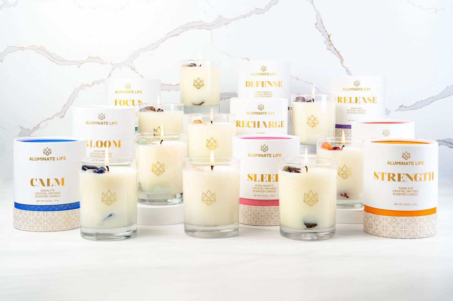 SLEEP | CRYSTAL CANDLE