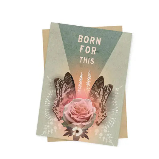 GREETING CARD | MINI BORN FOR THIS