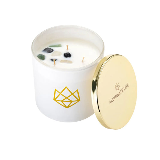 SHIELD NATURAL INSECT REPELLENT | CRYSTAL CANDLE