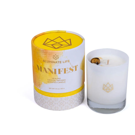 MANIFEST | CRYSTAL CANDLE