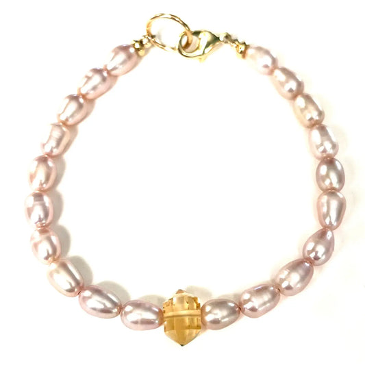 PEONY CITRINE BRACELET