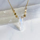 MOONSTONE BAR NECKLACE
