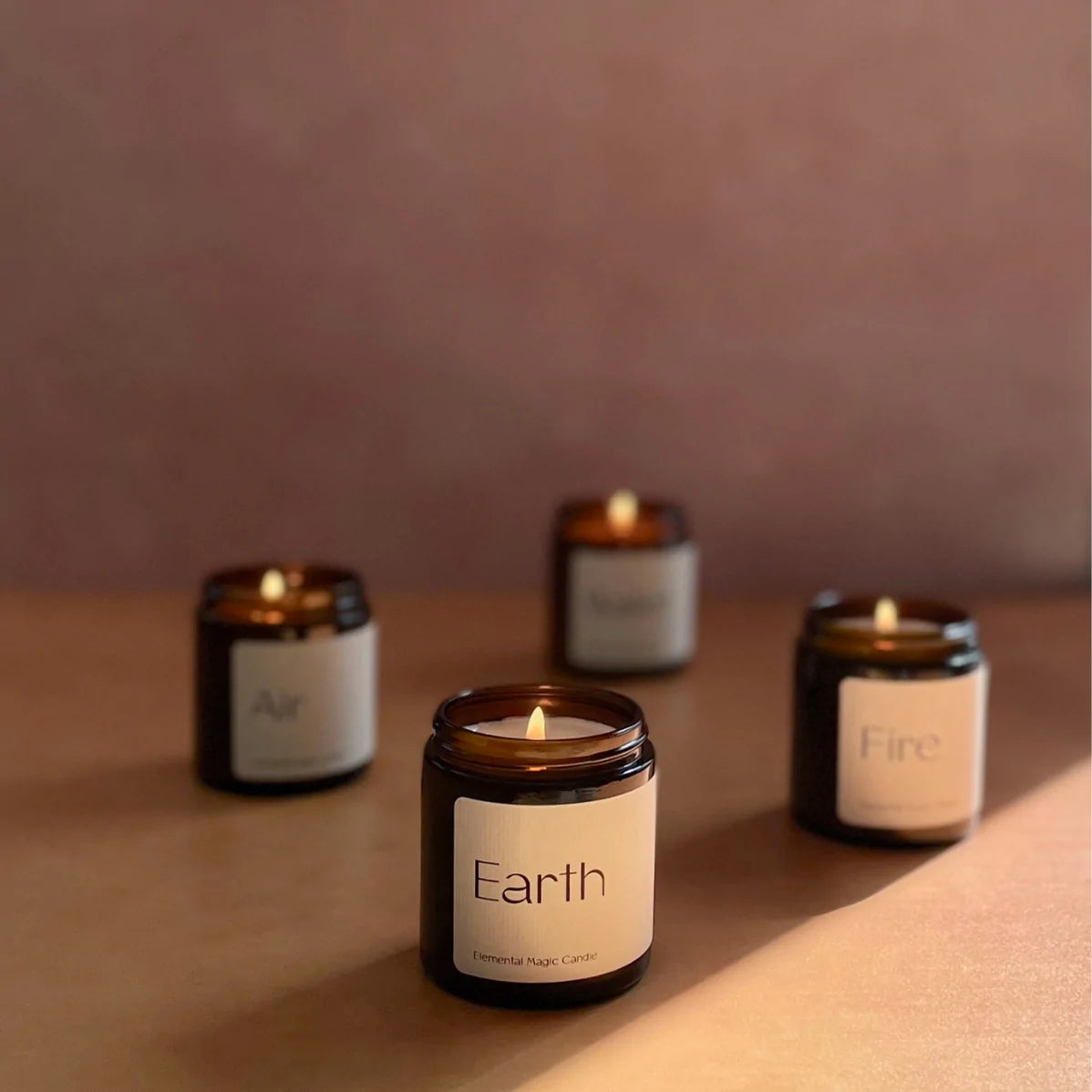 FIRE ELEMENTAL MAGIC | HANDCRAFTED SOY CANDLE